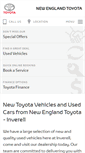 Mobile Screenshot of inverell.newenglandtoyota.com.au